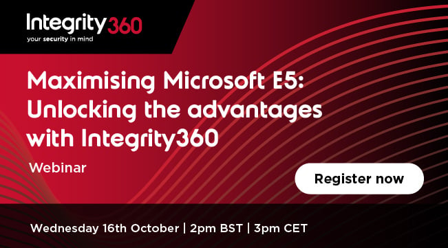 Integrity360 Securing Microsoft Webinar